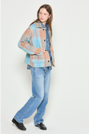 Original Chore Coat - Ecru Blue Plaid