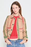 Women’s Cropped Jacket - Carmel Mix