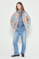 Original Chore Coat - Ecru Blue Plaid