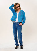 Cass Cardigan - Bright Blue